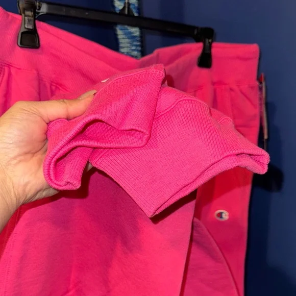 Champion- NWT Pink Jogger Sweatpants with Logo Size 2X - Picture 13 of 17